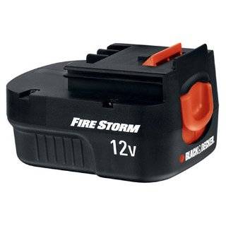   Decker FSB12 FireStorm 12 Volt 1.2 Amp Hour NiCad Slide Style Battery