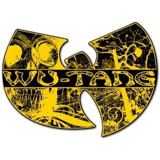 Wu Tang Clan Hip Hop Band Skull Car Bumper Sticker Decal 5x3.5