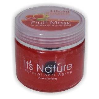 Its Nature   Natural Anti Aging with Dead Sea Minerals, Lychee Peach 