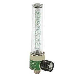 Oxygen flowmeter, 1/8 to 3 1/2 LPM, 1/8 NPT(F) Inlet  