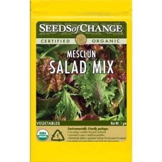 Seeds of Change S11117 Certified Organic Mesclun Mix Salad