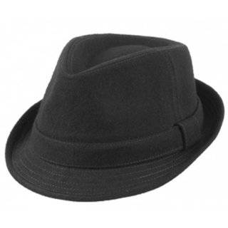 Unisex Structured Wool Fedora Winter Hat ( 3 Colors