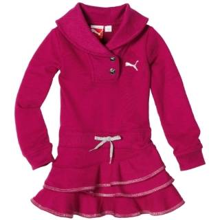   Puma   Kids 2 6x Girls Little Sleeveless Pleated Polo Dress Clothing