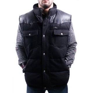BLAC LABEL Mens Wool Blend Vest Sleeveless Jacket