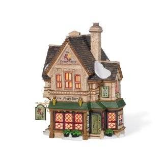   56 Dickens Village Miniature Lit Building, Flying Horse Tavern