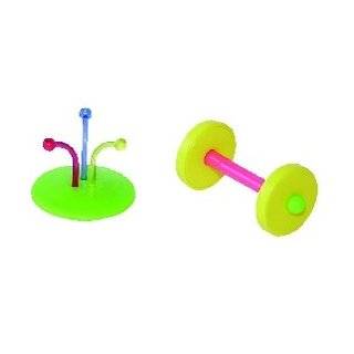   Caitec Bird Toy Parts Plastic Wiffle Ball 1.5in 6pc/pk