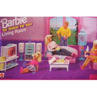 Barbie So Much To Do Living Room Playset (1995 Arcotoys, Mattel)