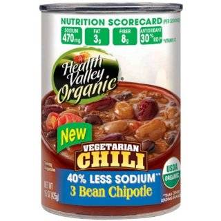Health Valley Organic Chili Black Bean Mole, 15 Ounce Cans (Pack of 12 
