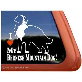  Bernese Mountain Dog Vinyl Window Auto Decal Sticker Automotive