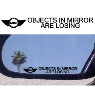   Decals  OBJECTS IN MIRROR ARE LOSING for MINI COOPER S CLUBMAN