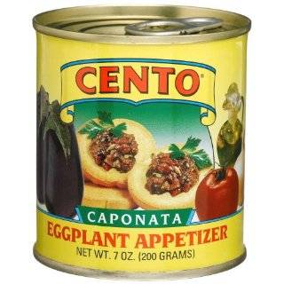 Cento Caponata Eggplant Appetizer, 7   Oz. Cans (Pack of 12)