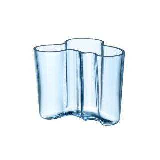 iittala Aalto 10 Inch Vase, Clear iittalla Aalto Vase, 10