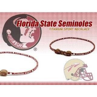 Florida State Seminoles Titanium Core Sport Necklace Super Sale Size 