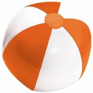  14 Orange Solid Color Beach Balls 12 Pack Toys & Games
