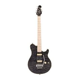 Sterling By MusicMan AX40 TBK Electric Guitar, Transparent Black