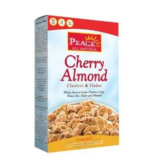 Yogi Cherry Almond Crunch, Natural Energy Cereal, 12 Ounce Boxes (Pack 