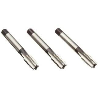 Dormer E500 High Speed Steel Straight Flute Tap Set, Uncoated (Bright 