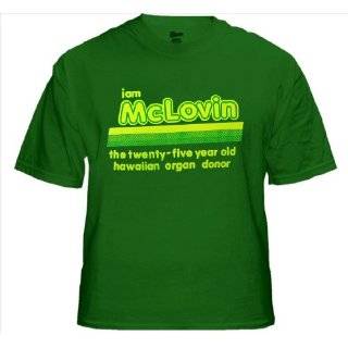 Am McLovin T Shirt From The Movie Superbad #657