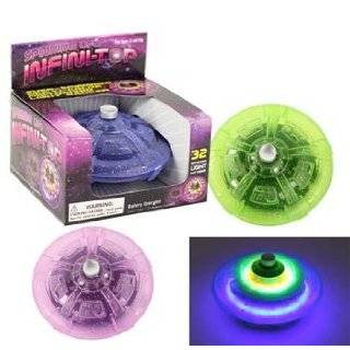  20 x HDE (TM) LED Spinning Light Up Top Toy Toys & Games