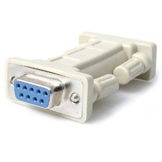 StarTech DB9 RS232 Serial Null Modem Adapter   F/F (NM9FF)