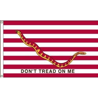 Flag Company 3 Foot by 5 Foot Nylon First Navy Jack Historical Flag 
