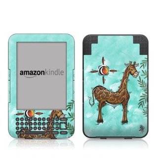Playful Giraffe Design Protective Decal Skin Sticker for  Kindle 