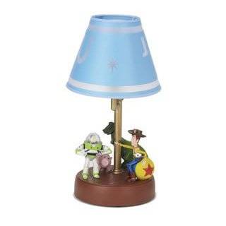   508378 Disney Toy Story Animated Lamps Woody Buzz Talking Lamp