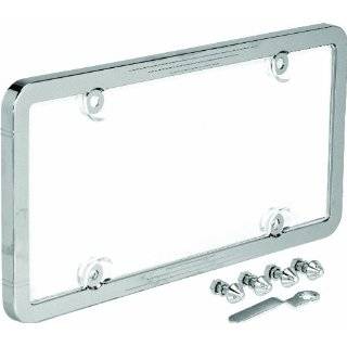 Bell Automotive 22 1 46398 8 Chrome Anti Theft License Plate Frame 