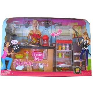 Barbie I Can Be A Sweet Chef Playset with Barbie and Kelly