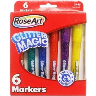  RoseArt Metallic Clip n Color Markers, 5 Count (40034UA 