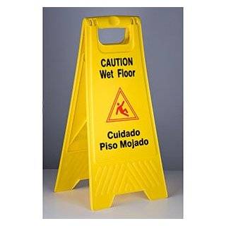 Collapsible Caution Sign, Yellow 