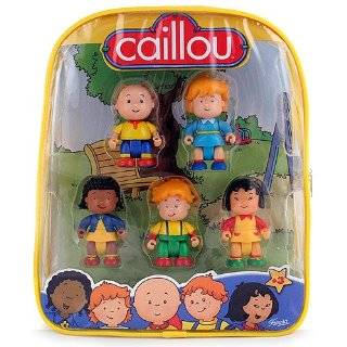  Caillou Collectible Figures   Rosie and Teddy Toys 