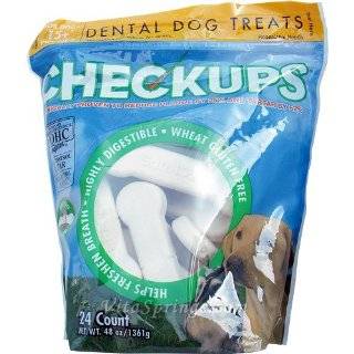 Checkups Dental Dog Treats, 24 Count (48 Oz), Checkups Treats