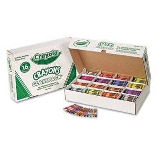 Crayola Standard Crayon Classpack, 16 Assorted Colors, Pack Of 800