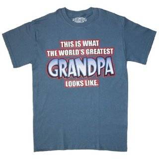   The Worlds Greatest Grandpa Looks Like Short Sleeve Adult T Shirt