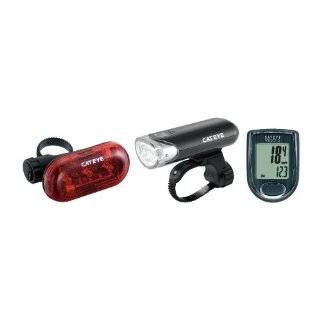  Cateye HL EL135/TL LD130/VEL05 Headlight, Rear Light and 