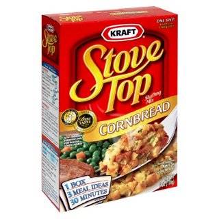 Stove Top Stuffing Mix, Cornbread, 6 Ounce Boxes (Pack of 12)