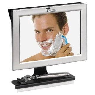 Fogless Shower Mirror with Squeegee by ToiletTree Products. Guaranteed 
