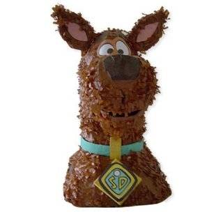 Scooby Doo Shaped 19in x 10in Pull String Pinata