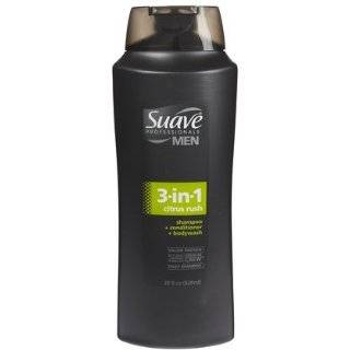  Suave Men 3 in 1 Shampoo, Conditioner & Body Wash for Men 