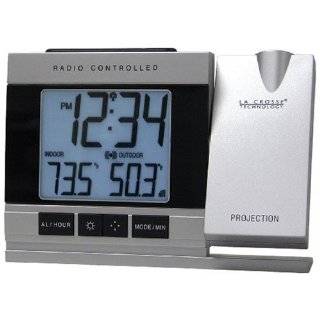   Scientific RM318PA ExactSet Projection Clock, Silver