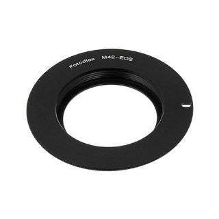 Fotodiox Lens Mount Adapter, Black M42 (42mm x1 thread Mount) Lens to 