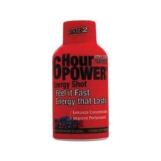  Stacker 2 6 Hour Power Shot Energy Drink Fruit Punch 12 ct 