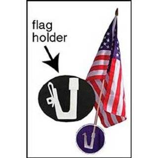    Magnetic Flag Holder Truck Trailer Roadside Safety Flag Automotive