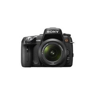 Sony DSLRA580L 580 DSLR Camera and DT 18 55mm F3.5 5.6 Lens (Black)