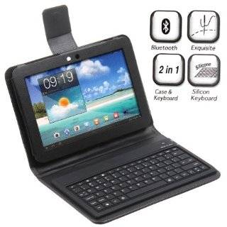   Wireless Bluetooth Keyboard Case for Samsung Galaxy Tab 8.9 (Black