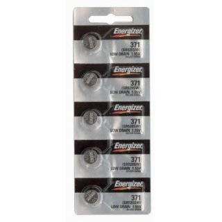   371 or 370 Button Cell Silver Oxide SR920SW 5 Watch Batteries