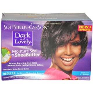 Dark and Lovely Relaxer System, Conditioning No Lye, Regular Dark and 