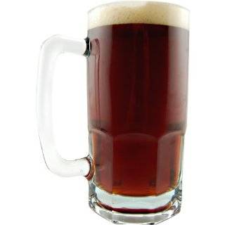  1 Liter HB Hofbrauhaus Munchen Dimpled Glass Beer Stein 
