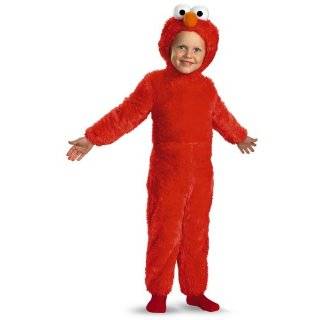  Elmo Comfy Fur Costume   Medium (3T 4T) Toys & Games